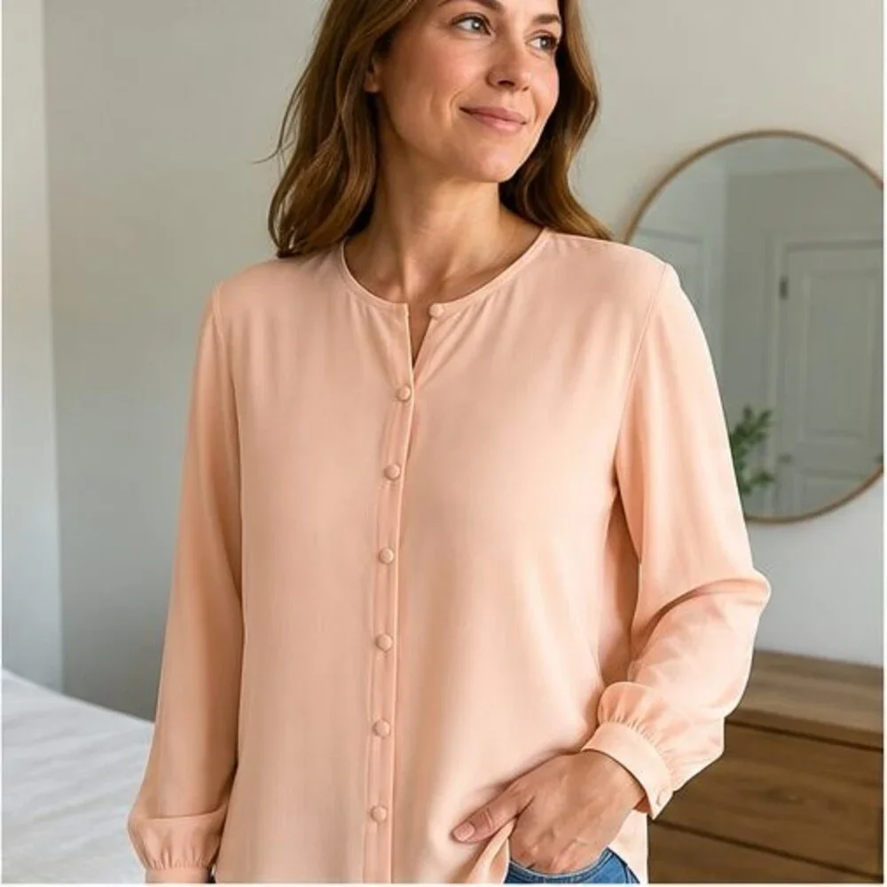 Lilac Lace Trim Top